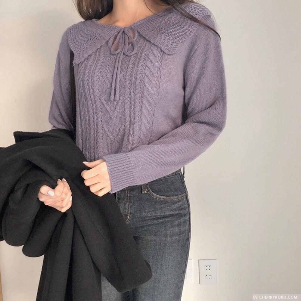 Cherrykoko Oversized Korean Sweater